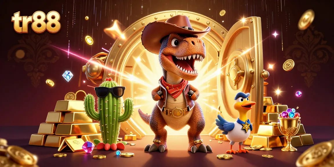 Win big at tr88 with vibrant characters and a wealth of treasure in a thrilling casino atmosphere.