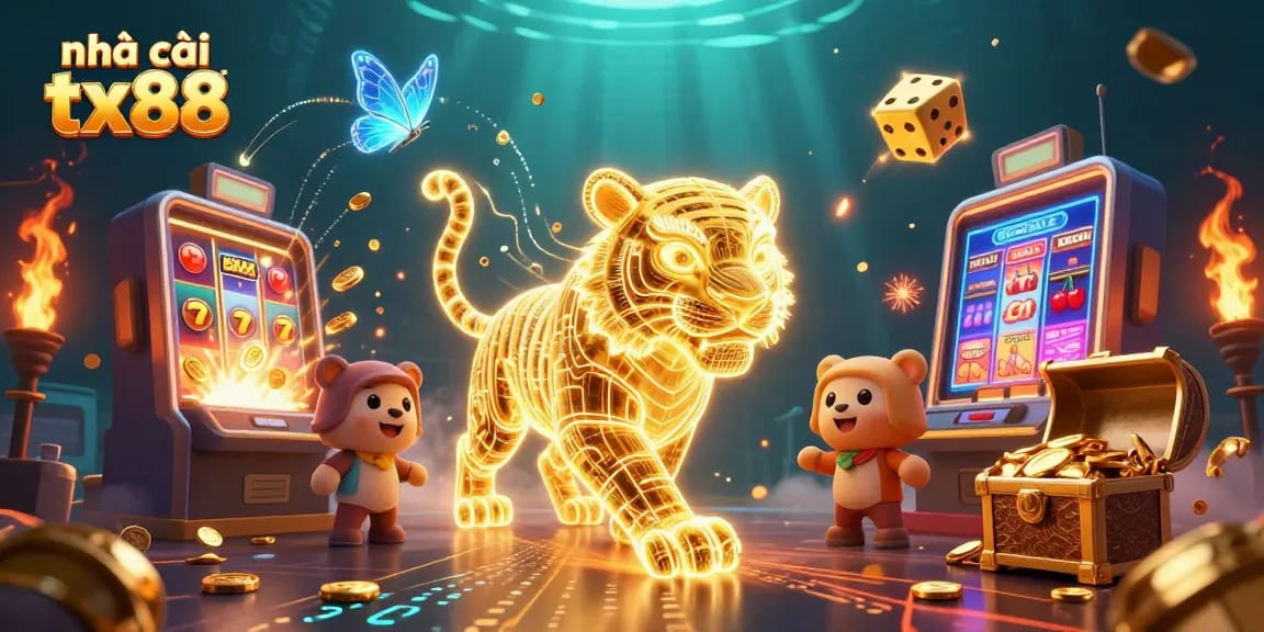 Experience thrilling action at nhà cái tx88 with vibrant 3D casino elements and stunning visuals.