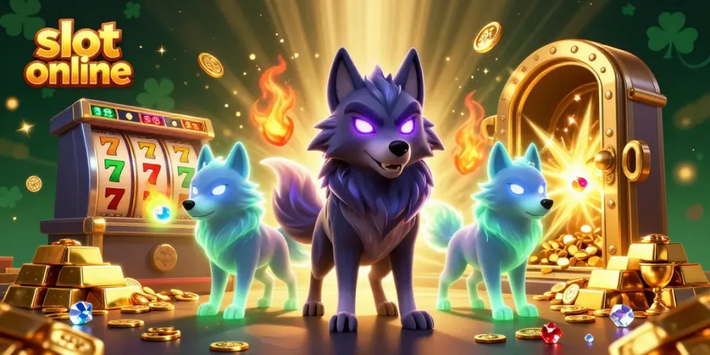 Play exciting slot online games with vibrant characters and rich casino elements.