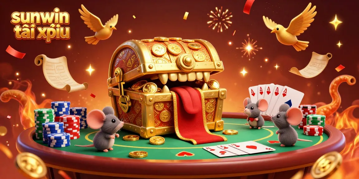 Engage in sunwin tài xỉu action with dynamic poker elements and celebration effects.
